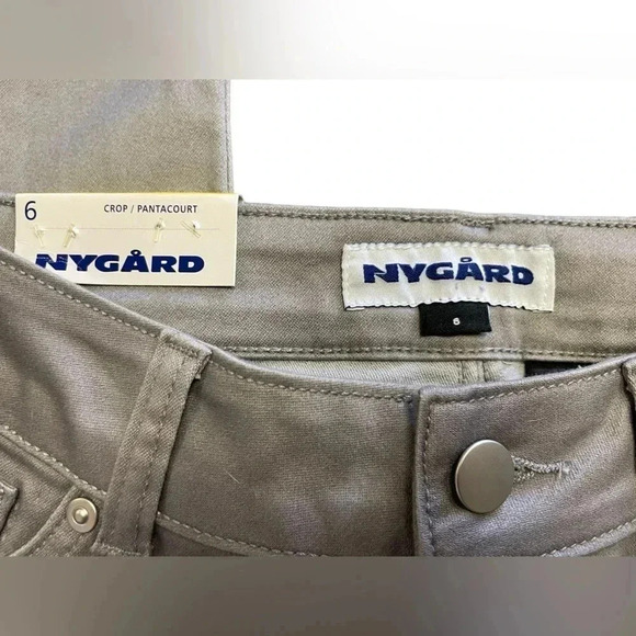 Nygard Skinny Crop Grey Size 6 - Picture 5 of 10